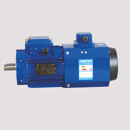 Three phase asynchronous motor with square aluminum shell